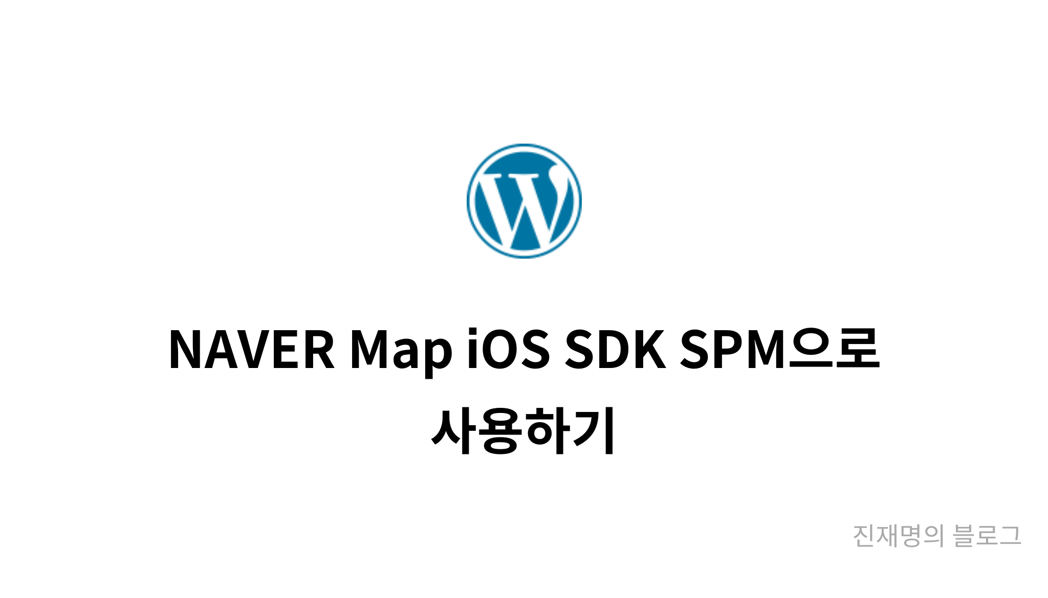 NAVER Map iOS SDK SPM으로 사용하기 - mysetting