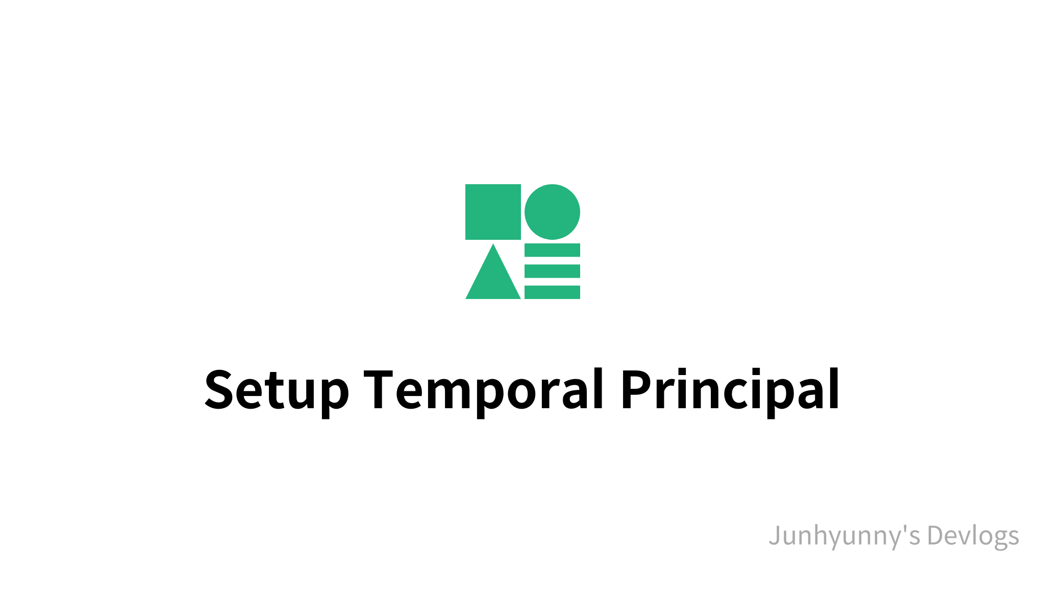 Setup Temporal Principal - mysetting